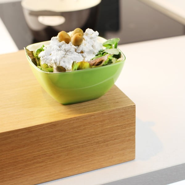 Zelená salátová mísa Vialli Design, 14 cm-image-1