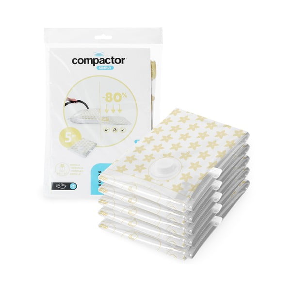 Vakuové pytle v sadě 5 ks Compress Vanilla – Compactor