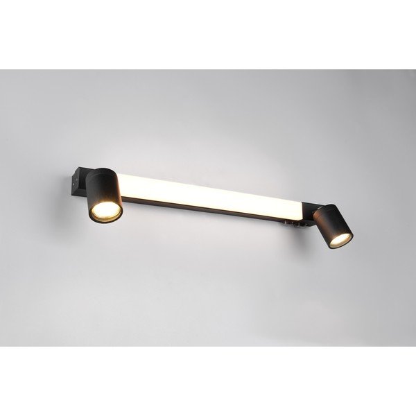 Matně černé LED nástěnné svítidlo Enrico – Trio-image-3