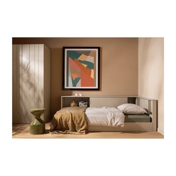 Kovový kulatý odkládací stolek ø 30 cm Floyd – WOOOD-image-1