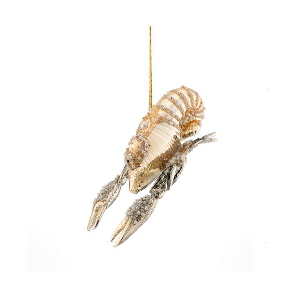 Skleněná vánoční ozdoba 13,5 cm Bejewelled Lobster – Sass & Belle