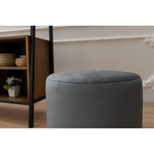 Světle šedý taburet Begon  – Balcab Home-image-1