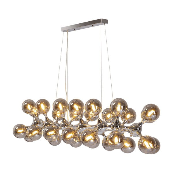 Závěsné svítidlo v šedo-zlaté barvě ø 12 cm Atomic – Kare Design-image-4