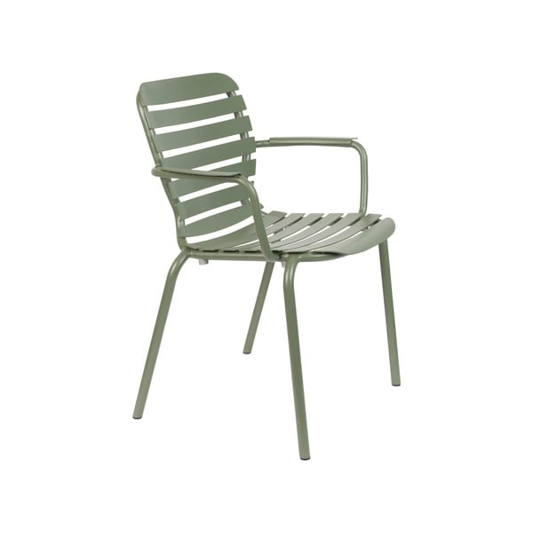 Světle zelené kovové zahradní židle v sadě 2 ks Vondel – Zuiver-image-2