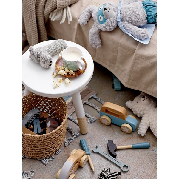 Modro-šedý dětský bavlněný koberec Bloomingville Mini Cool, 60 x 90 cm-image-4