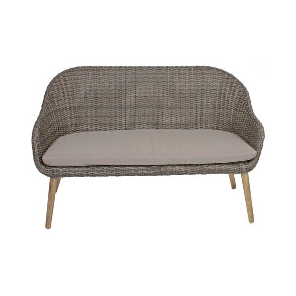 Hnědé dřevěné zahradní křeslo Pueblo – Garden Pleasure-image-3