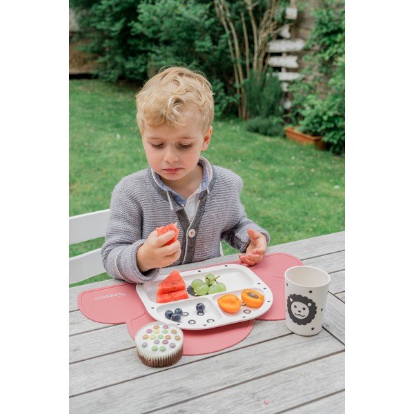 Tmavě růžové silikonové prostírání Kindsgut Cloud, 49 x 27 cm-image-4