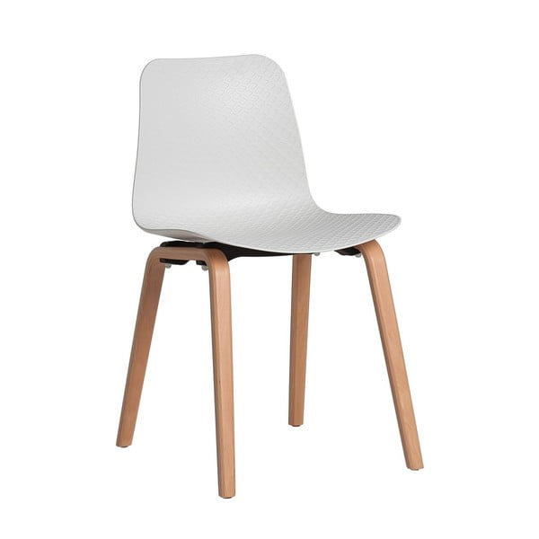 Sada 4 bílých jídelních židlí Marckeric Keira-image-2