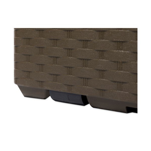 Tmavě hnědý zahradní úložný box Portofino – Toomax-image-3