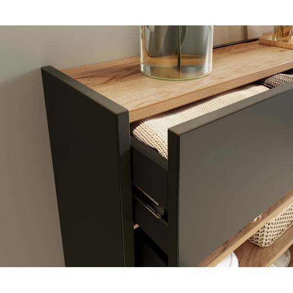 Antracitová/přírodní předsíňová sestava Ameca – Germania-image-3