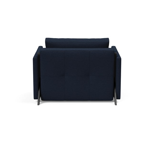 Tmavě modré rozkládací křeslo Innovation Cubed With Arms Mixed Dance Blue-image-2