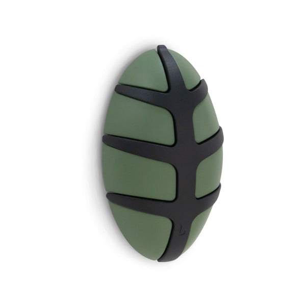 Tmavě zelený nástěnný háček Bug – Spinder Design