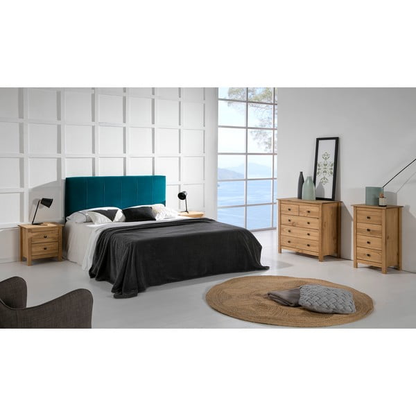 Přírodní komoda z masivního borovicového dřeva se 4 zásuvkami Marckeric Berna-image-1