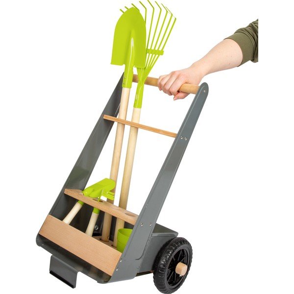Dětský set na zahradničení Legler Trolley-image-3