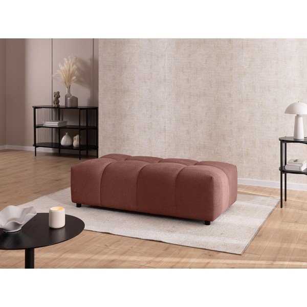 Podnožka v terakotové barvě Albane  – Ropez-image-1