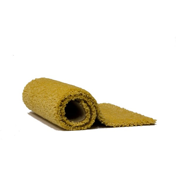 Žlutý koberec Universal Aqua Liso, ø 100 cm-image-2