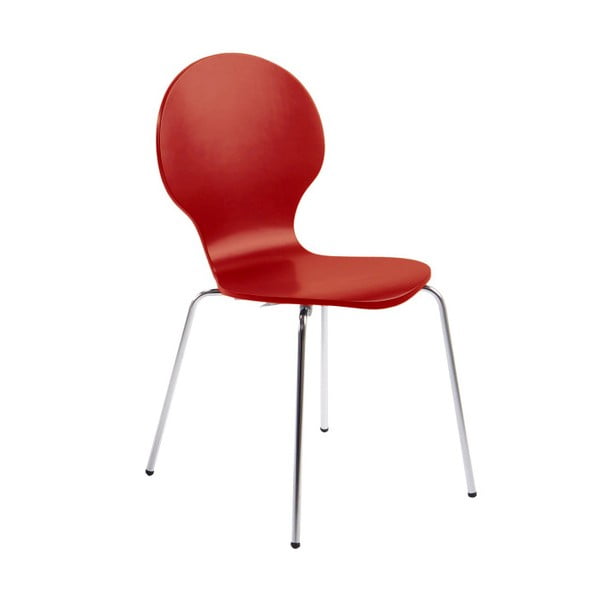 Červená  jídelní židle Actona Marcus