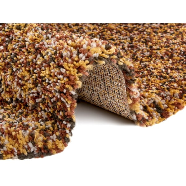 Kulatý koberec v bronzové barvě ø 160 cm Shag – Hanse Home-image-2