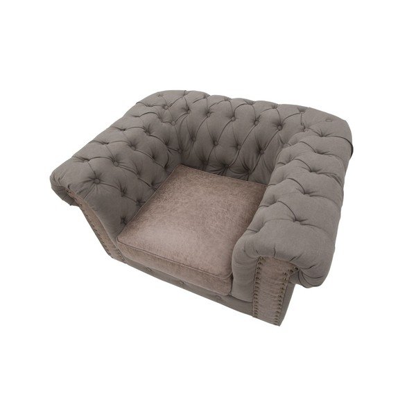 Hnědé křeslo Mauro Ferretti Loft-image-3
