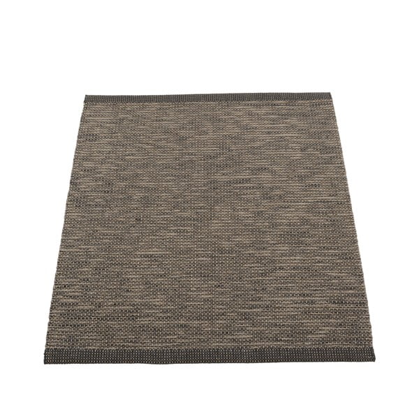 Tmavě hnědý vnitřní a venkovní koberec 70x90 cm Sam Black Walnut – Pappelina