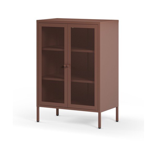 Vínová kovová skříňka 70x100x40 cm Fayna – Marckeric-image-3