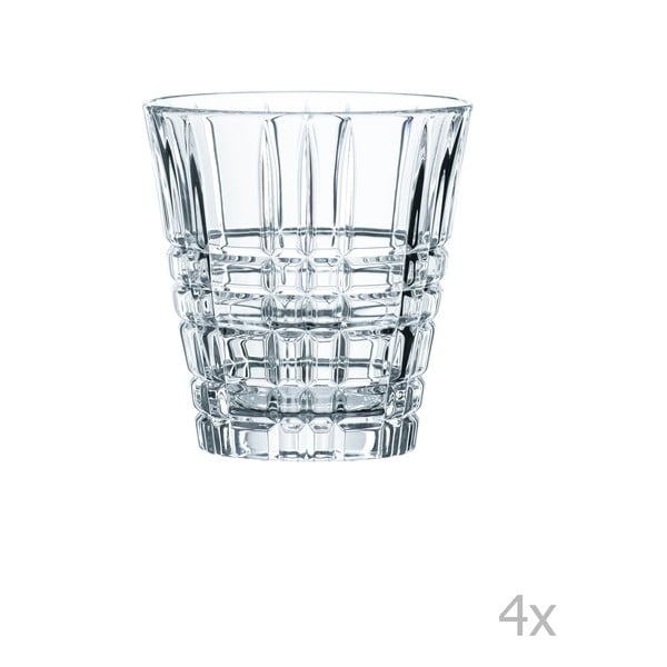 Sada 4 sklenic z křišťálového skla Nachtmann Square Tumbler, 260 ml