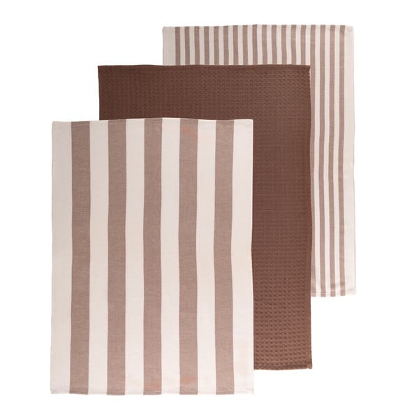 Bavlněné utěrky v sadě 3 ks 51x74 cm Marra – Tiseco Home Studio