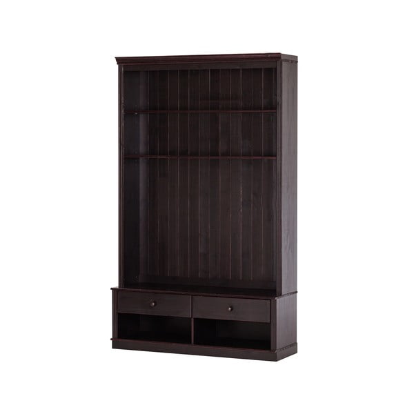 Hnědá TV sestava z borovicového dřeva 140x223 cm Anita – Støraa-image-2