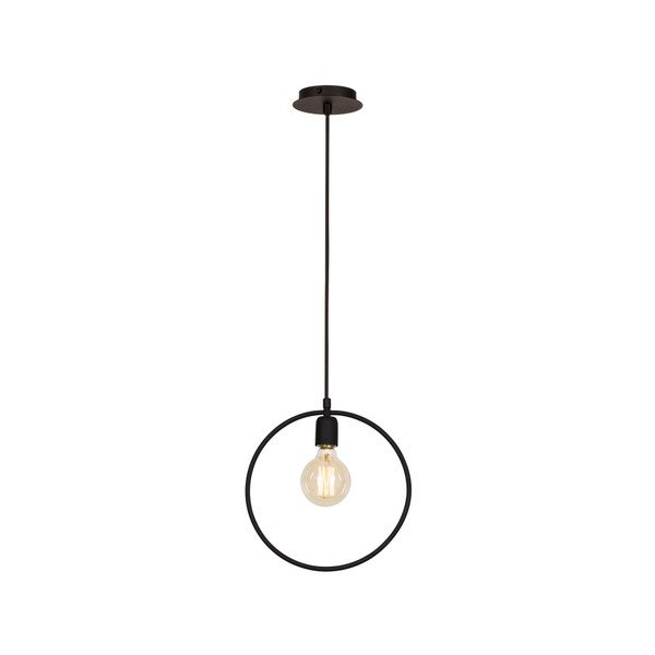 Černé závěsné svítidlo Homemania Decor Round-image-1