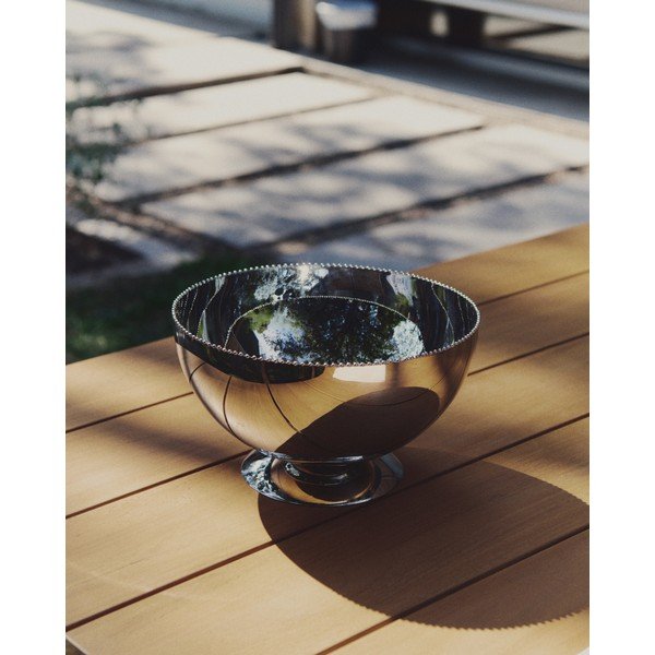 Nerezová mísa ve stříbrné barvě ø 25,5 cm Nirela – Kave Home-image-3