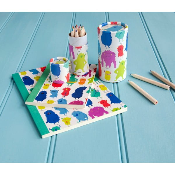 Sada 12 mini pastelek Rex London Monsters Of The World-image-3