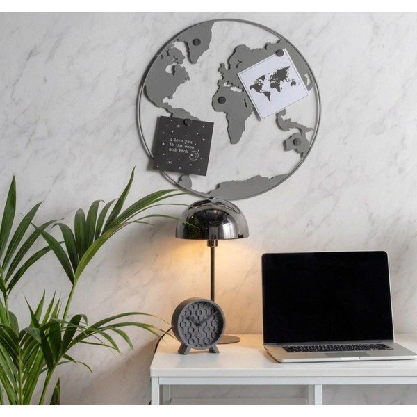 Magnetická nástěnka World Map – PT LIVING-image-1