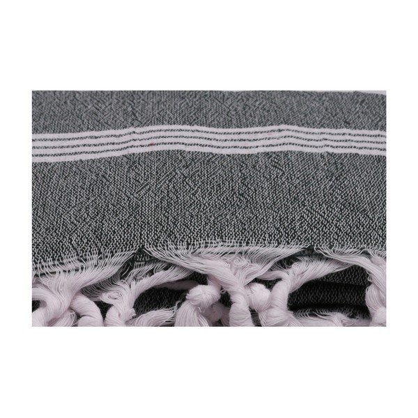 Zeleno-bílý ručník, 170 x 90 cm-image-4