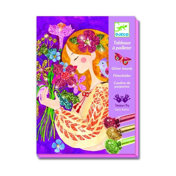 Výtvarný set Djeco Flower Girls-image-2