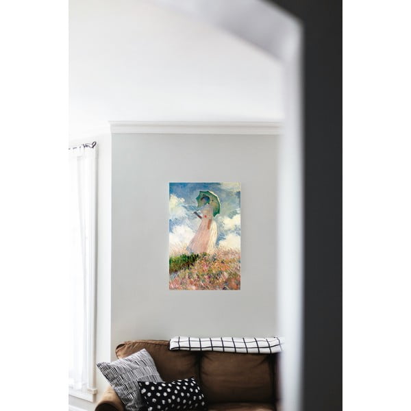 Reprodukce obrazu 30x45 cm Woman with sunshade - Fedkolor-image-1