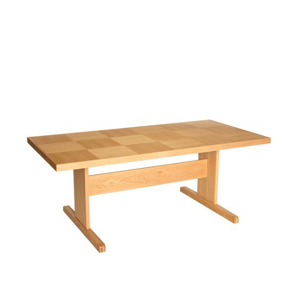 Jídelní stůl v dekoru dubu 95x195 cm Skak – Hübsch