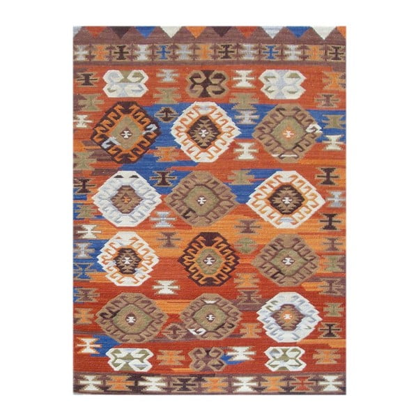 Ručně tkaný koberec Kilim Arash, 240x155 cm