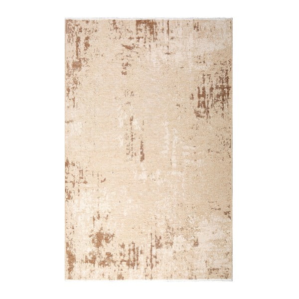Oboustranný hnědo-béžový koberec Vitaus Manna, 125 x 180 cm