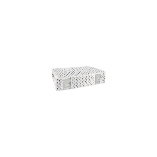 Bílý úložný box Compactor Tropic L, 50 x 65 x 15,5 cm