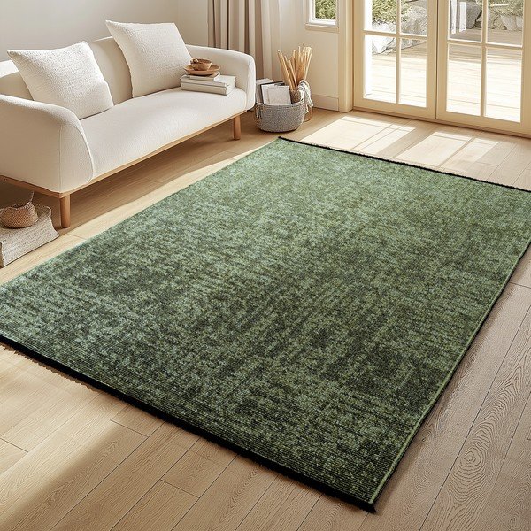 Zelený pratelný koberec 200x290 cm Space – Ayyildiz Carpets-image-1