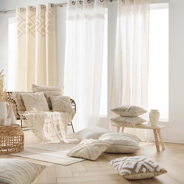 Bavlněný dekorační polštář 60x60 cm Atlas – douceur d'intérieur-image-2