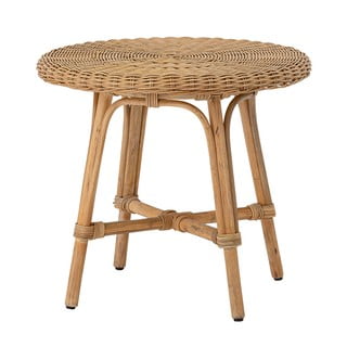 Ratanový kulatý dětský stolek ø 53 cm Hortense - Bloomingville Mini