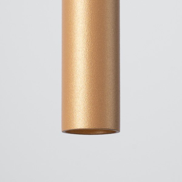 Kovové závěsné svítidlo ve zlaté barvě Fideus – Sollux-image-4