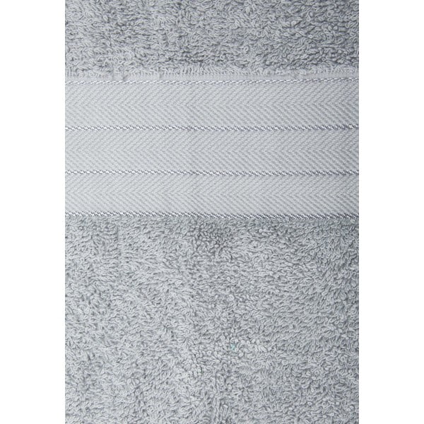 Světle šedé froté bavlněné osušky v sadě 2 ks 70x140 cm – Good Morning-image-1
