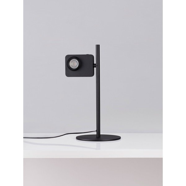 Černá hliníková LED stolní lampa s ohybatelnou konstrukcí/stmívatelná (výška 46 cm) Kedros – Nova Luce-image-3