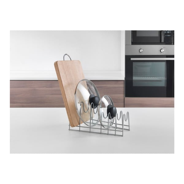 Kovový stojan na pánve Metaltex Lido-image-1