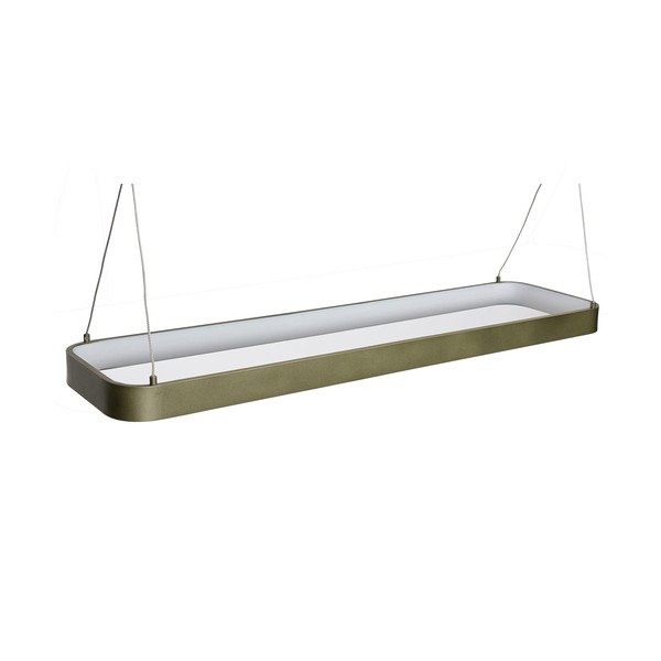Zelené LED stmívatelné závěsné svítidlo Tube – Hübsch