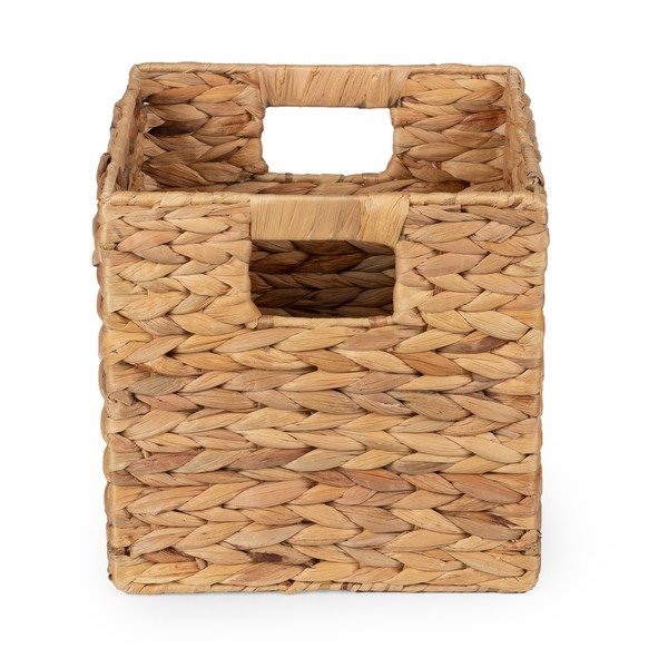 Košík z vodního hyacintu 24x24x24 cm – Compactor-image-3