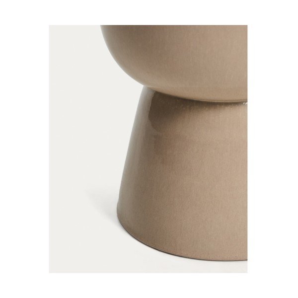 Keramický kulatý zahradní stolek 36x36 cm Mesquida – Kave Home-image-4