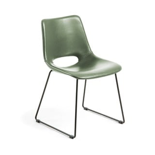 Zelená jídelní židle Kave Home Zahara